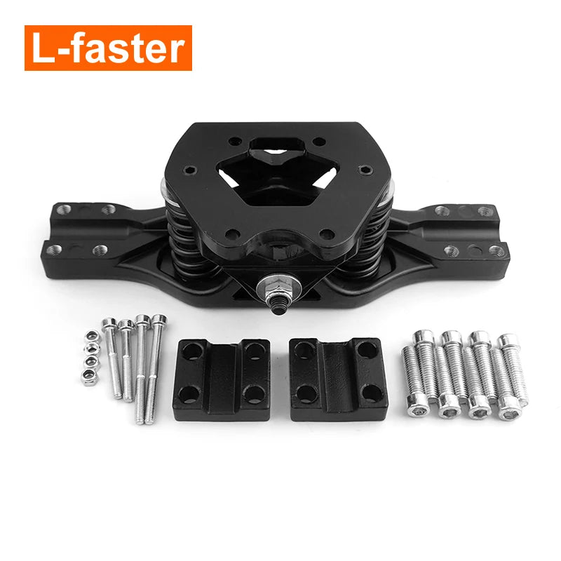 Single Shaft Hub Motor Wheel Mountain Board Spring Truck Parts Compatible Off Road Skateboard Trucks