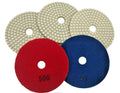 4inch Polish Pads 30#-5000# and buff Pads Wet Diamond Polishing Discs