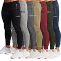 Custom Track Pants Manufacturer Sports Plus Size Drawstring Elastic Waist Joggers Men With Zipper