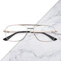 Pilot Designer Eyeglasses Frames Men Eyewear Retro Square Eye Glasses Optical Frame Custom Gafas Geometric Women Glasses