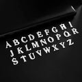 A-Z 26 Diamond Initial Letter Pendant Alphabet Charm Real Gold Plated Stainless Steel DIY Jewelry Accessories