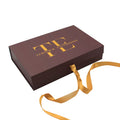 Custom logo Black and Gold Packaging Kids Spectacle Gift Box Set Magnetic Gift Box for Eyemask