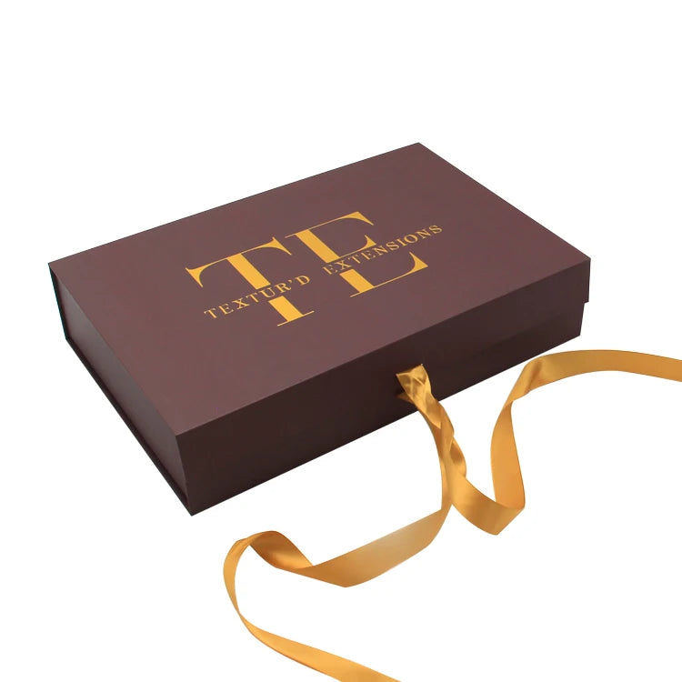 Custom logo Black and Gold Packaging Kids Spectacle Gift Box Set Magnetic Gift Box for Eyemask