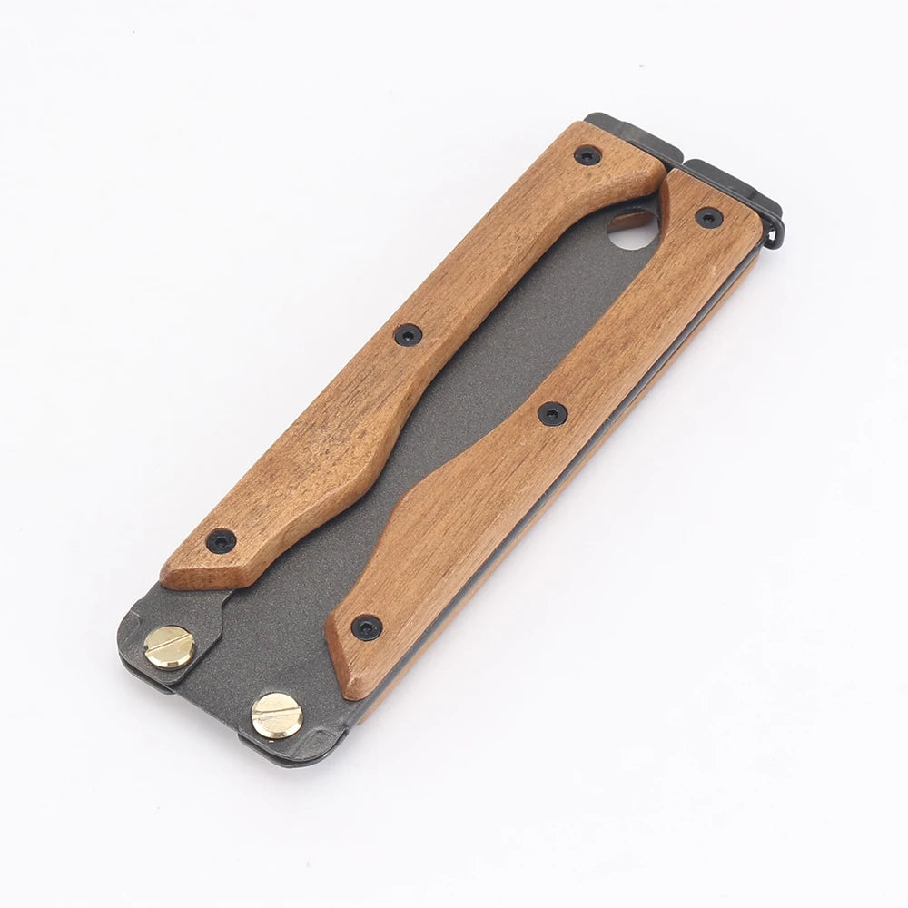 Tactical Butterfly Camping Saw 150 SK85 Foldable Steel Blade with Ergonomic Grip for Gardening DIY & Emergency