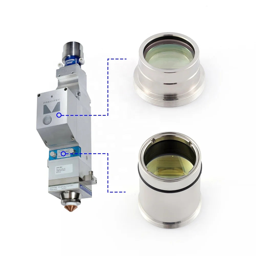 ZPLASER High Quality Laser Collimating and Focusing Lens Set for Precitec Laser Cutting Head HPSSL LightCutter