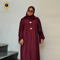 Zaynab Abaya Dress Wholesale Abayas Ramadan Saudi Arabian Women Muslim Dress Dubai Modest Abaya