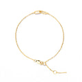 Hot Stainless Steel Minimal Jewelry Gold Thin Paperclip Chain Link Bracelet