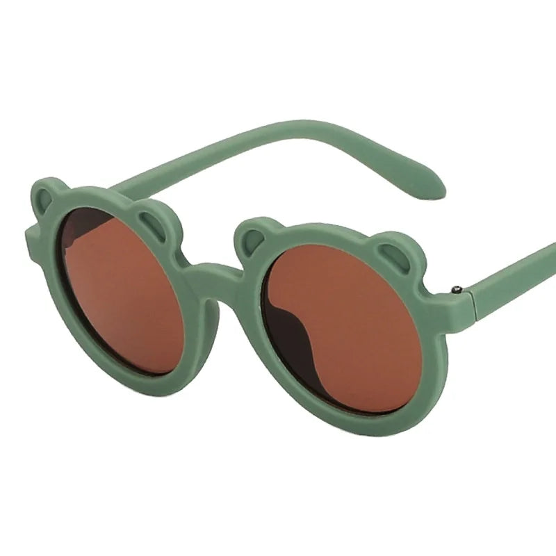 2024 High End Cat Ear Sunglasses Fashion Kid Sunglasses Custom Logo Sunscreen UV400 Children Sun Glasses Wholesale