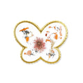 Professional Crystal Resin Agate Palette Display Board with Golden Edge Colorful Nail Art Painted for Household Sundries