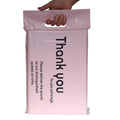 Custom Packaging Bag Wholesale Colored Plastic Envelopes Custom Print Poly Pink Mailers Thank You Mail Shipping Bag With Handle