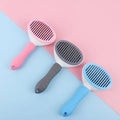 One-Handed Manual Pet Hair Comb for Dog and Cat Hair Removal Grooming Shedding Remover Brush