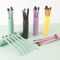Good Quality Professional Eye Brushes Flawless Eye Look Makeup 5Pcs Eyeshadow Brush Set Soft Synthetic Blending Brush Set