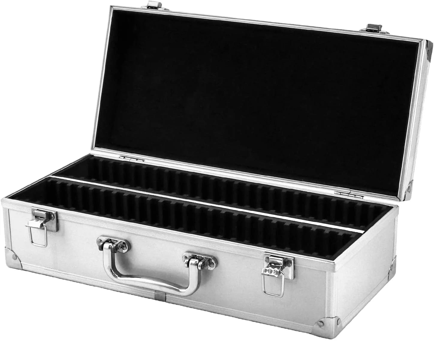 Aluminum Storage Box Coin Holder Coin Collector 50 Slots Coin Case OEM/ODM Waterproof Shockproof IP65/IP67 Foldable Lightweight