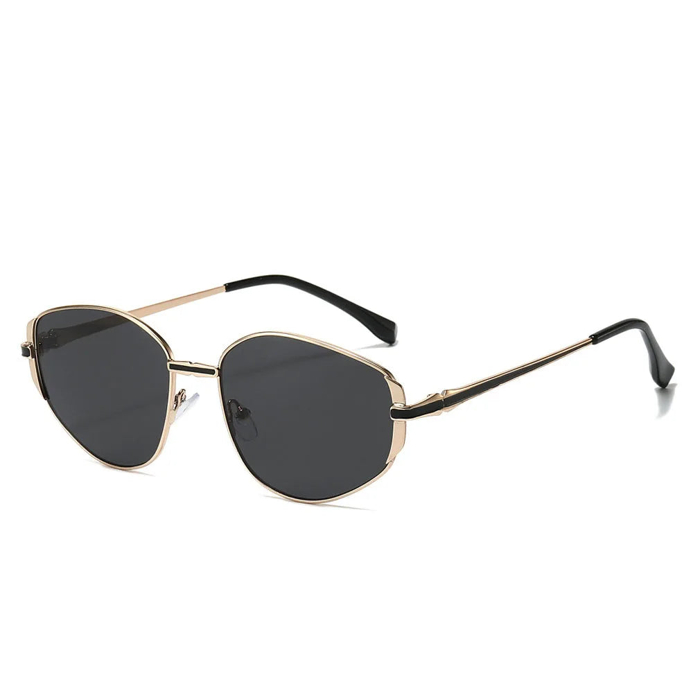 XY8065 Metal Frame Fashion Sun Glasses UV400 Protection Gradient Sunglasses 2025