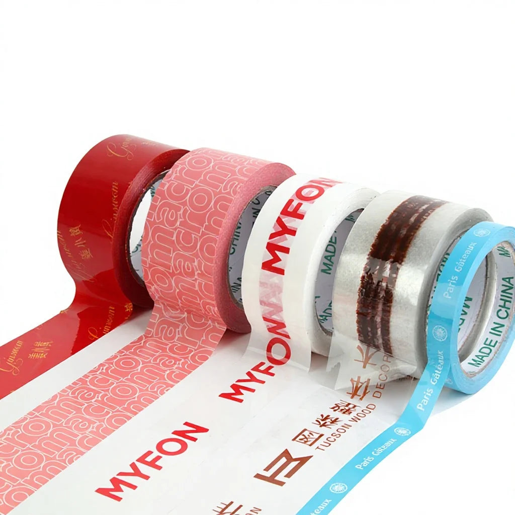Customized Business Name Printed Branded Packaging Box Thick Heavy Duty Packing Tape with Logo for Small Business
