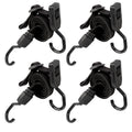 Superior Motorcycle Accessories Latex Flat Bungee Cord with Adjustable Hooks Cargo Strap Made of Rubber and Polyester