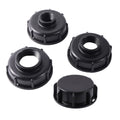 S60X6 Coarse Thread 1/2 3/4 1inch Female Thread Water Tank Connector IBC Tank Fittings Adapter