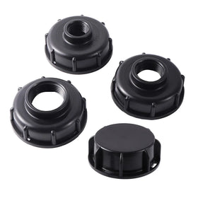 S60X6 Coarse Thread 1/2 3/4 1inch Female Thread Water Tank Connector IBC Tank Fittings Adapter
