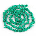 Wholesale Cheap Chip Green Malachite Beads For Woman Bracelets Making 8mm Irregular