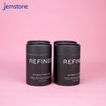 Printed Food Grade Black Kraft Cardboard Tube Custom Luxury Push up Coffee Tea Paper Tube Box Cylinder Packaging