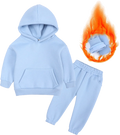 Customized Jogger High-quality Blank Sportswear Children's Tracksuit Two-piece Hoodie Set