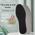 Summer Deodorant Insoles Sweat-absorbing Breathable Running Insoles Super Soft Barefoot Sports Insoles