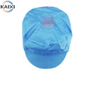 Anti Static Work Anti-Static Small Work Cap Food Factory Work Cap Blue and White Cap Unisex