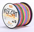 8 Strands Braided Fishing Line MUTI COLOR 1500m Spool Package