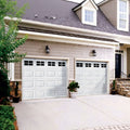New American Modern Steel Double Garage Door 9x8 Insulated Automatic Overhead Flap Sliding Sectional Design