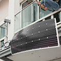 High Quality 200W Semi-Flexible Solar Panel 5BB Cell for Balcony Car Wall CE Rohs Approved Bendable Flexible Solar Module for