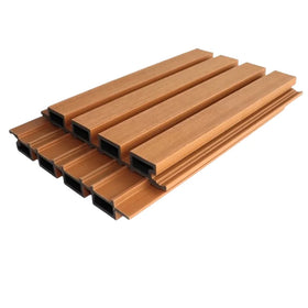 Waterproof Co-Extrusion WPC Wall Board Building Exterior Decorative Wood Plastic Composite Cladding Panel 3D Panel for Bathroom