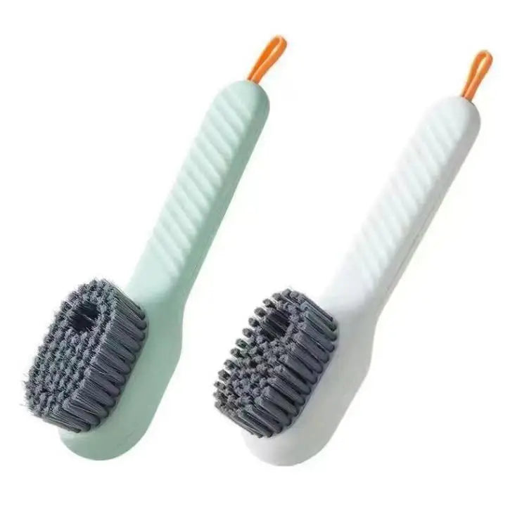 Automatic Liquid Soap Dispenser Cleaning Brushes Kitchen Laundry Scrub Brush with Soap-Dispenser Multifunction Shoe Brush