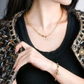 Custom Design 18k Gold  Lab Diamond Letter Name Letter for Bracelet  Necklace