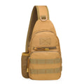 Tactical Kettle Chest Pack Outdoor One Shoulder Diagonal Training Equipment Camping Camouflage Backpack for Hiking Fishing EDC