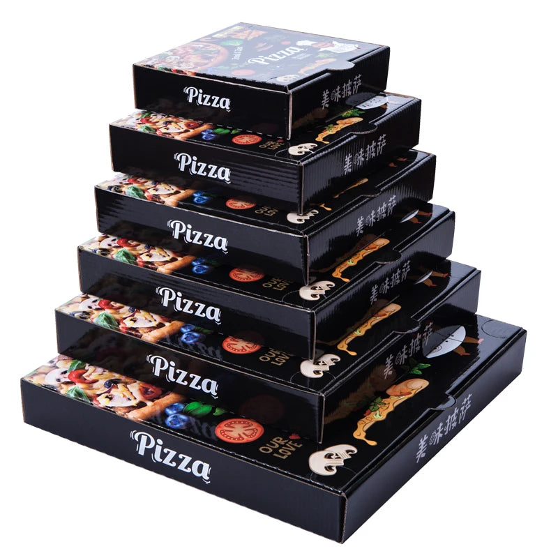 Factory Price Manufacturer Supplier Packaging Delivery Pizza Carton Packaging Boxes