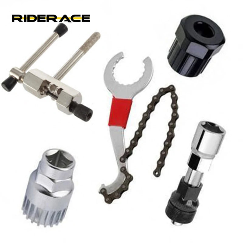 Bicycle Repair Tool Kits MTB Road Bikes Chain Cutter Bracket Flywheel Remover Crank Wrench Maintenance Tools MegaBDM