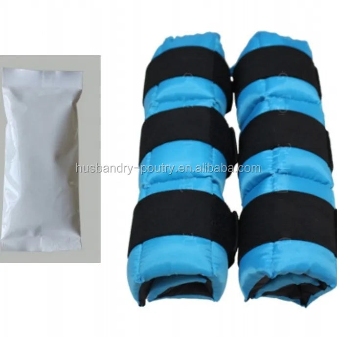 Horse Boots Cooling Wrap for Horse Injuries Therapy Full Leg Ice Boot Cold Pack