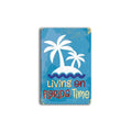 Living an FLORIDA Time Decoration Iron Poster Painting Tin Sign Vintage Wall Decor for Cafe Bar Pub Home Beer Decoration Crafts