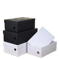 Hot Sale Luxury Packaging Rectangle Big Size Shoes Gift Box Recycled Material Rigid Boxes Matt Lamination Embossing Durable