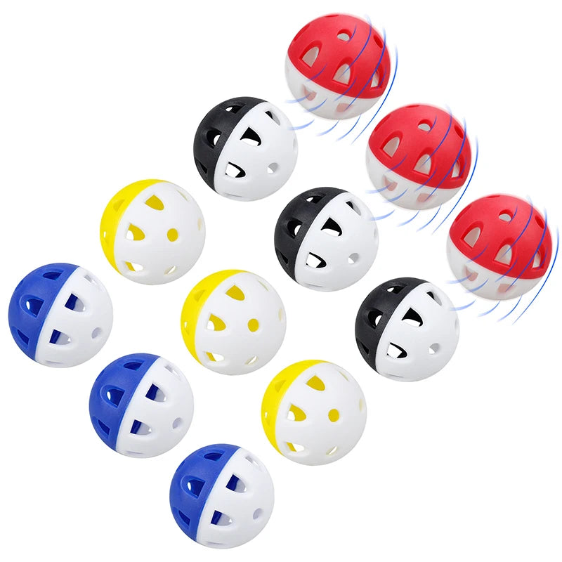 Practice Golf Balls 1.77" Limited Flight Golf Balls for Backyard Driving - Realistic Feel Training Balls Golf Supplies