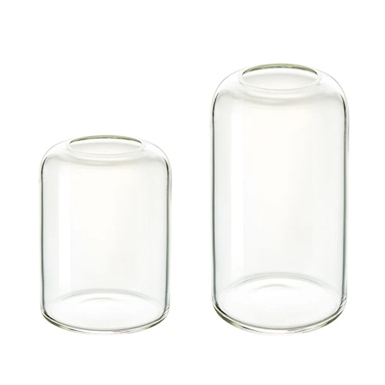 Wholesale Colorful Glass Bud Vase Decorative Round Glass Vases for Flowers and Wedding Decoration