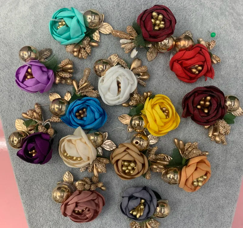 3D Artificial Flower Fashion Home Party Decoration DIY Wedding Hair Accessories for Women