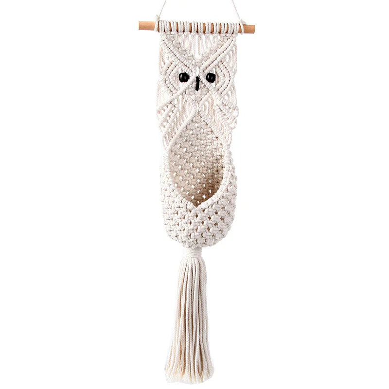 Hot Sale Professional Lower Price Durable Small Macrame Plant Hanger Cotton Rope Wall Hanging Basket