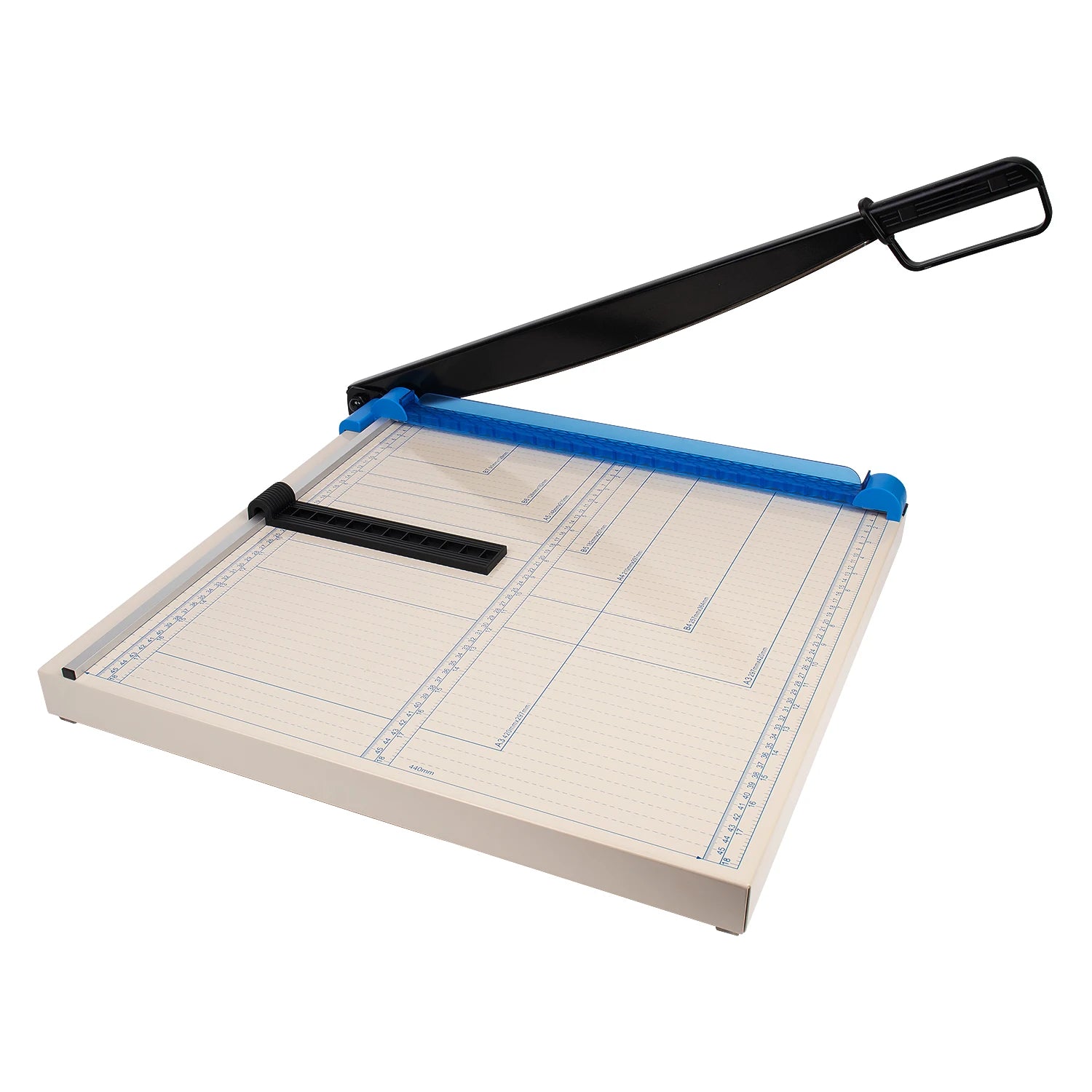 Portable Metal & Plastic A4 Heavy Duty Guillotine Paper Trimmer A3 Manual Desktop 0.1mm Accuracy 12 Sheets Capacity Good Price