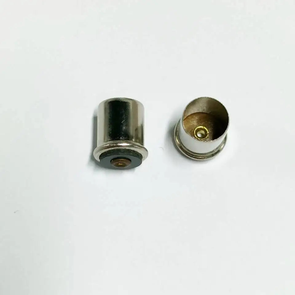 T1 3/4 Midget Flanged Cap Copper Nickel Plated MF6 Bulb Base Lamp Holder Bulb Sockets