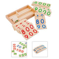 Mathematics Number Card 1-9000 Pre-school Montessori Math Learning Educational Toys for Gifts