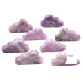 2024 New arrivals energy gemstone carving lepidolite crystals crafts natural purple mica crystal clouds