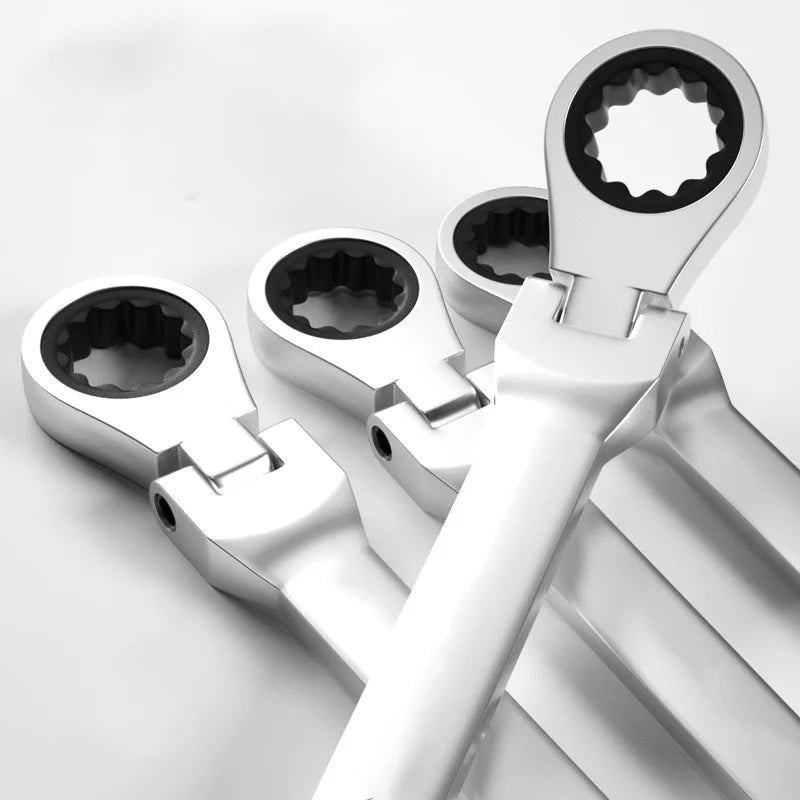 Wholesale Repair Tools Open End Wrenches Flexible Ratchet Wrench Set to Bike Torque Wrench Spanner