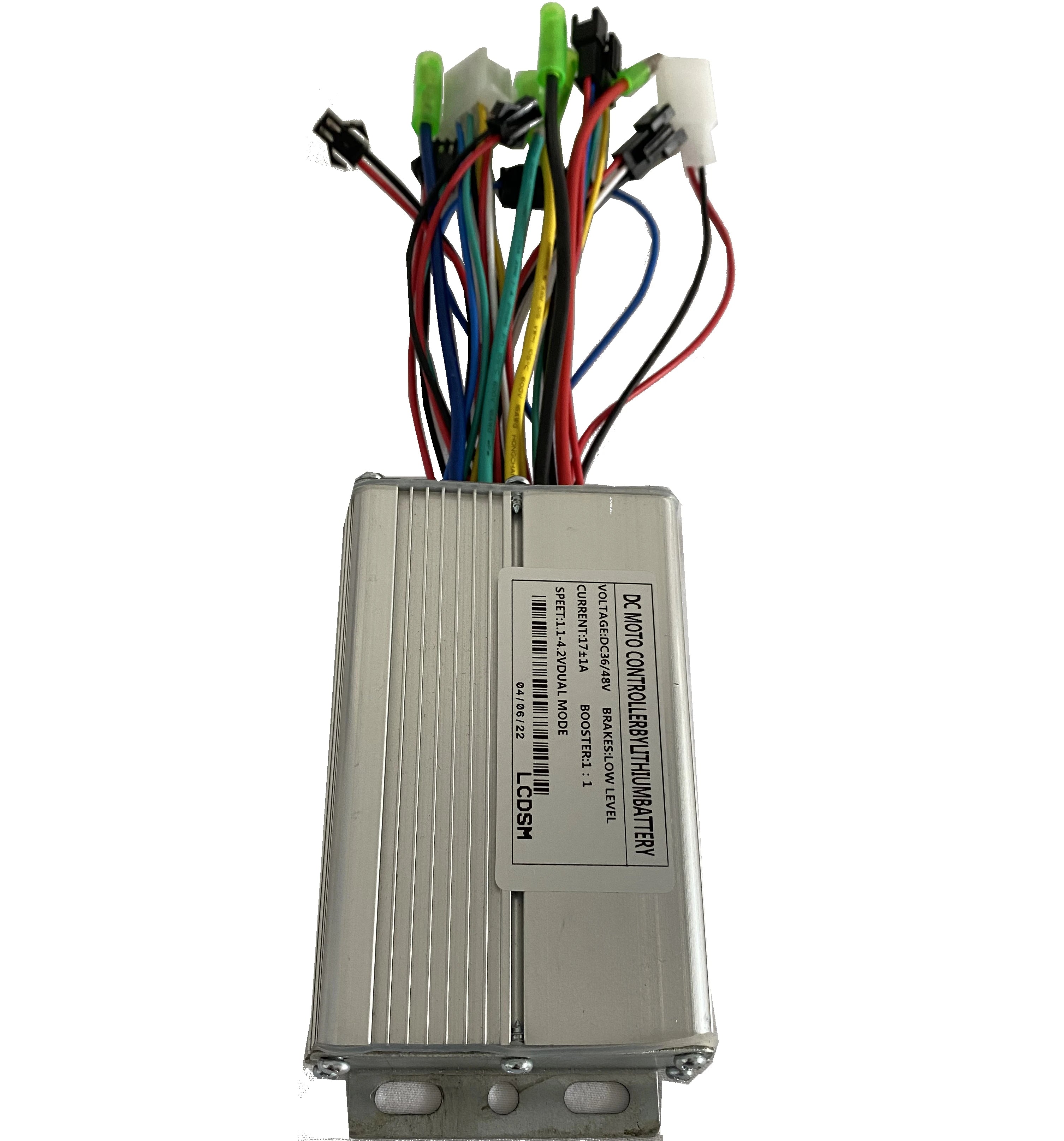Ebike 250w 350w Conversion Parts Electric Bicycle Cycle 17A Controller Control Panel With Light Cable and Speed Limit Cable