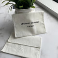 Printed Mini Envelop Twill Cotton Bag Jewelry Packing Pouch With Flap